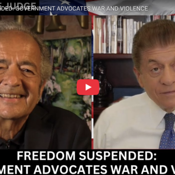 FREEDOM SUSPENDED: GOVERNMENT ADVOCATES WAR AND VIOLENCE